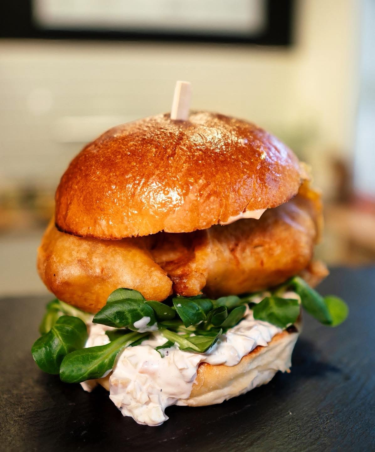 Fish burger